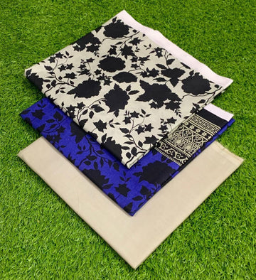Print lawn 3pc Suit