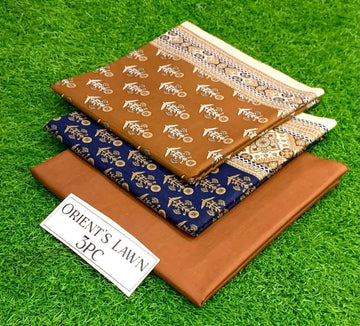 Print lawn 3pc Suit