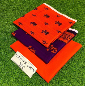 Print lawn 3pc Suit