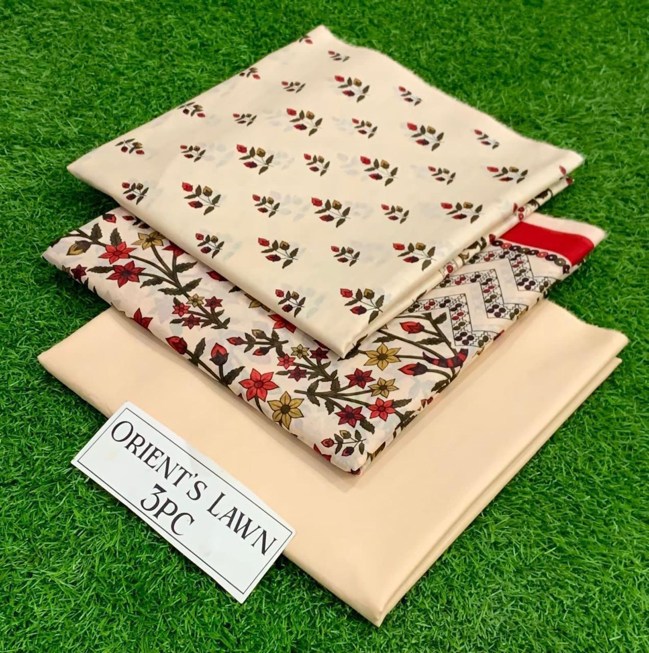 Print lawn 3pc Suit