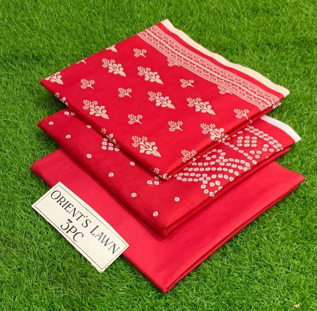 Print lawn 3pc Suit