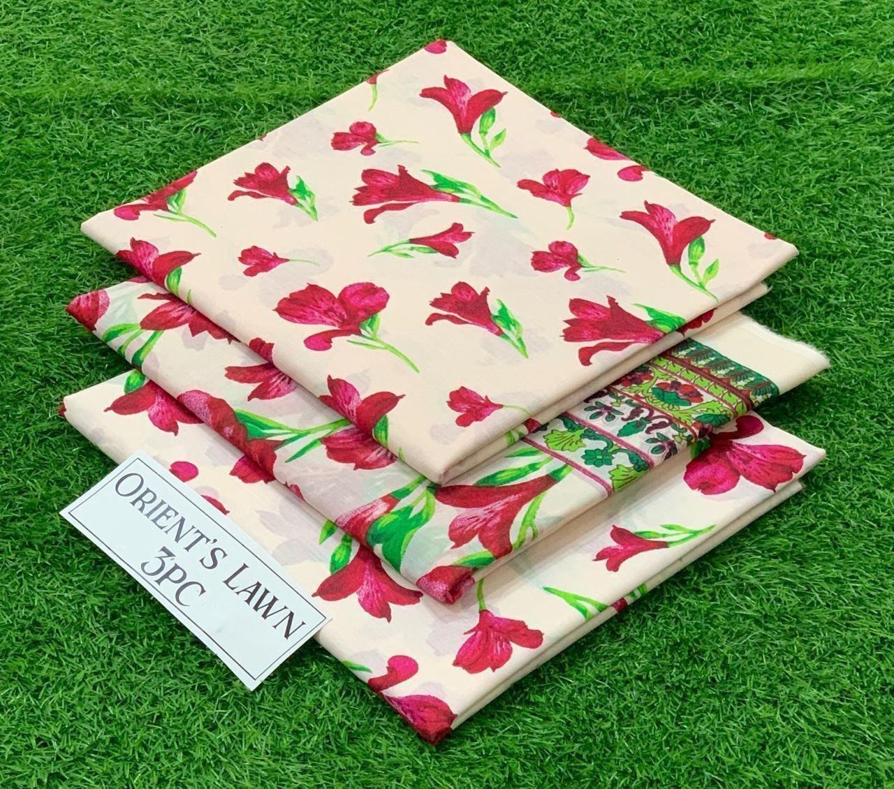 Print lawn 3pc Suit